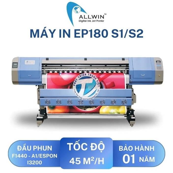 Máy In Decal PP Allwin E180 S1/S2